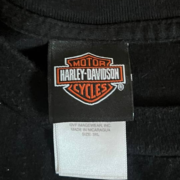 Harley Davidson Beaumont texas shirt 3XL black - Picture 2 of 3